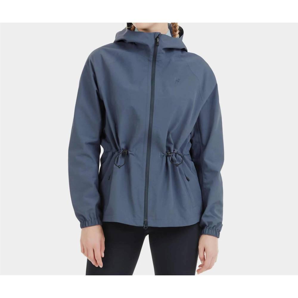 NEW HORSE PILOT raintech water-repellent jacket in vintage indigo